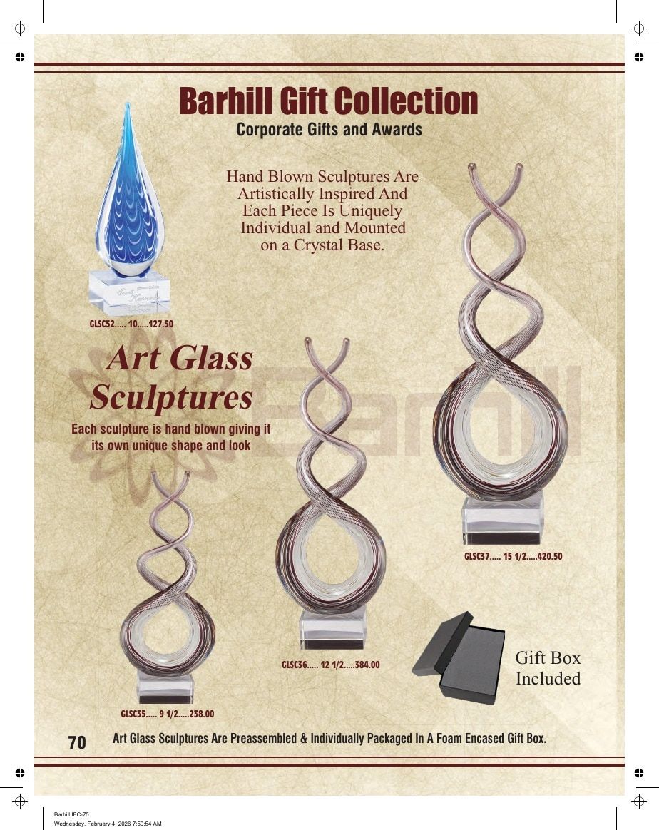 Marco Awards Group Recognition Awards Catalog Weekly Ad January 1 - December 31, 2026