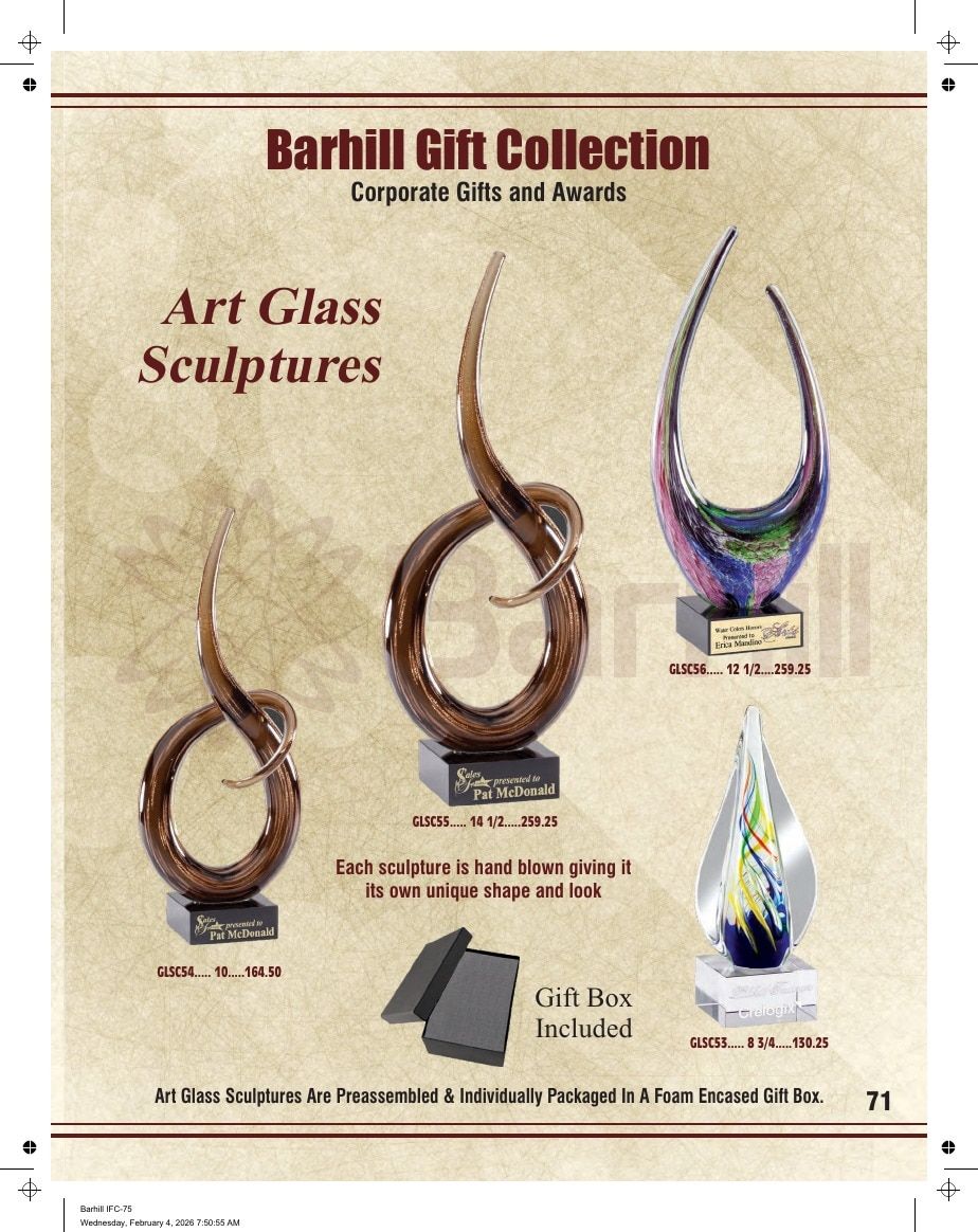 Marco Awards Group Recognition Awards Catalog Weekly Ad January 1 - December 31, 2026