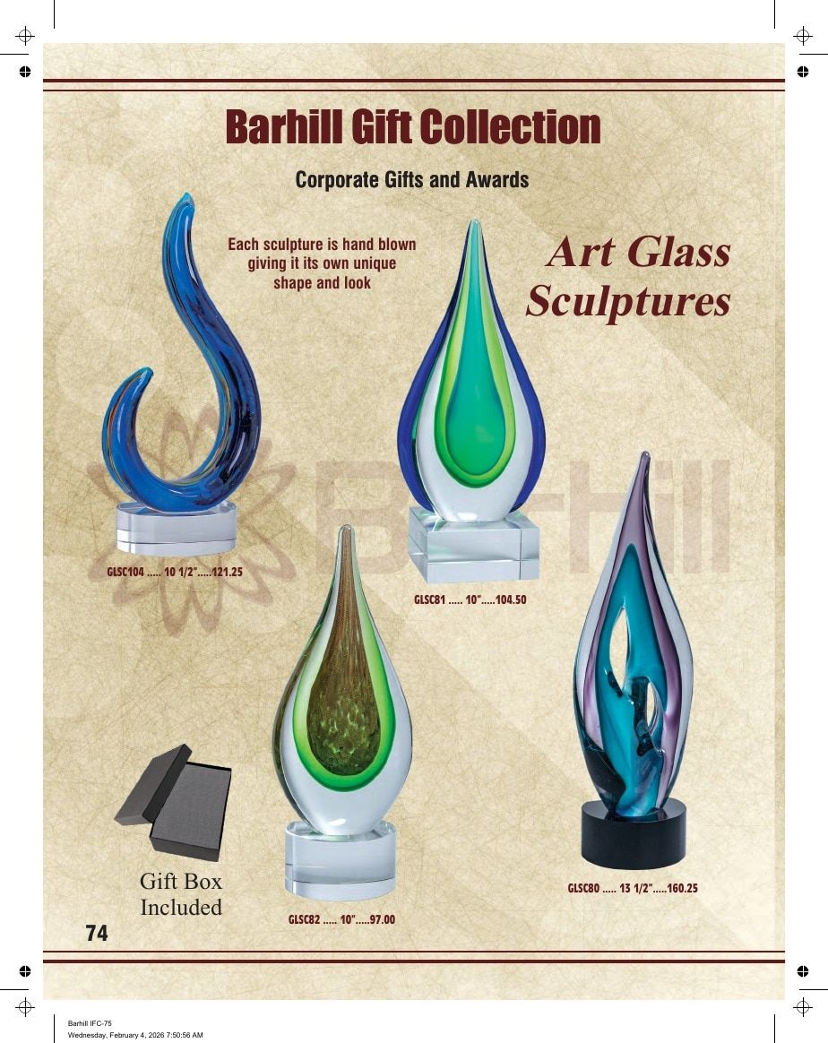 Marco Awards Group Recognition Awards Catalog Weekly Ad January 1 - December 31, 2026
