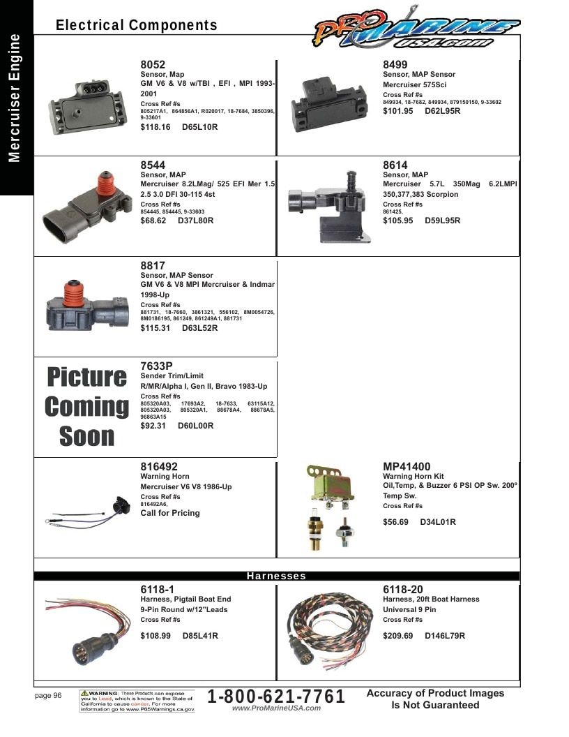 Pro Marine USA Inboard and Sterndrive Parts Catalog Weekly Ad January 1 - December 31, 2026