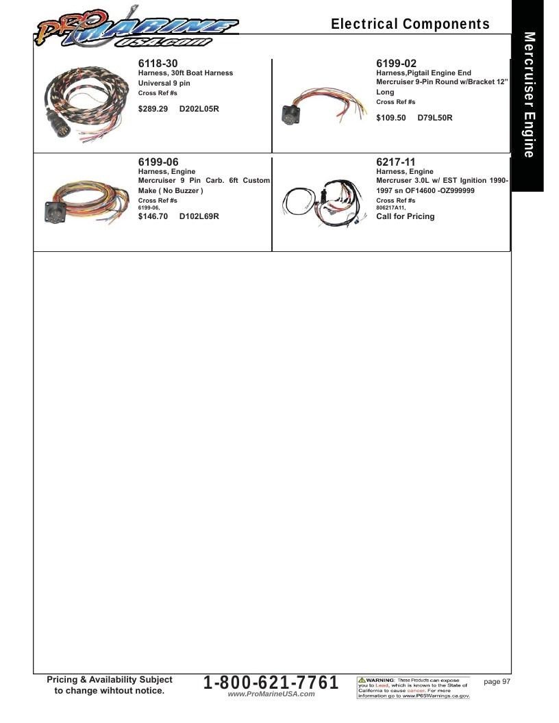 Pro Marine USA Inboard and Sterndrive Parts Catalog Weekly Ad January 1 - December 31, 2026