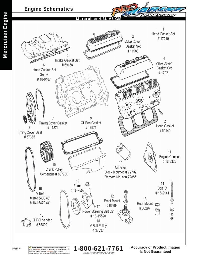 Pro Marine USA Inboard and Sterndrive Parts Catalog Weekly Ad January 1 - December 31, 2026