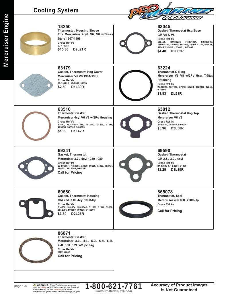 Pro Marine USA Inboard and Sterndrive Parts Catalog Weekly Ad January 1 - December 31, 2026