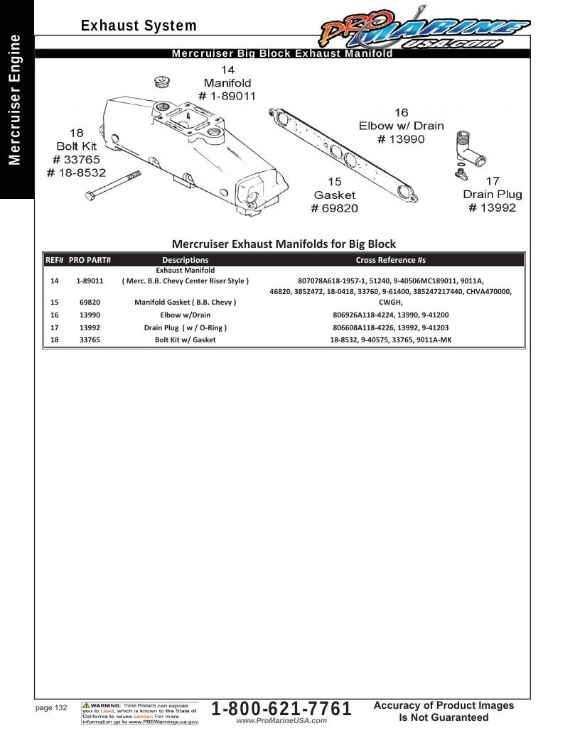 Pro Marine USA Inboard and Sterndrive Parts Catalog Weekly Ad January 1 - December 31, 2026