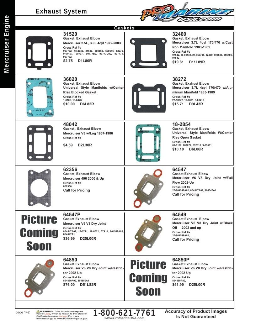 Pro Marine USA Inboard and Sterndrive Parts Catalog Weekly Ad January 1 - December 31, 2026