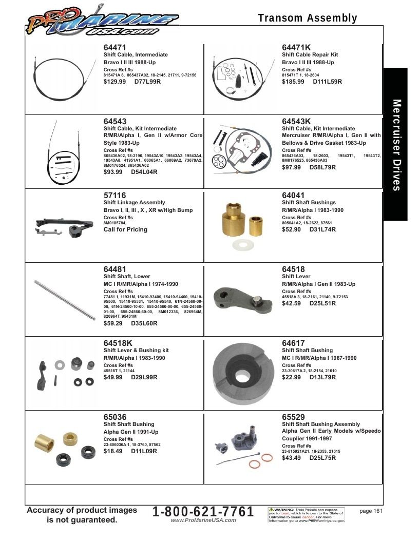 Pro Marine USA Inboard and Sterndrive Parts Catalog Weekly Ad January 1 - December 31, 2026