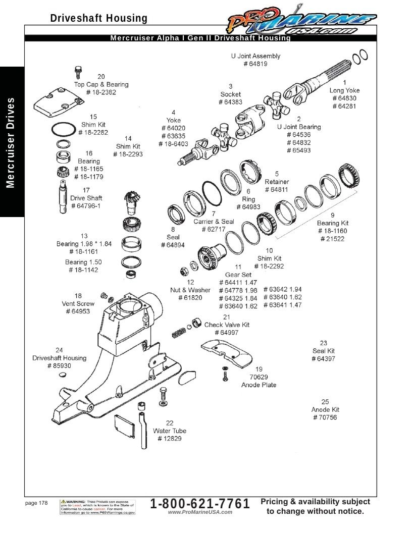 Pro Marine USA Inboard and Sterndrive Parts Catalog Weekly Ad January 1 - December 31, 2026