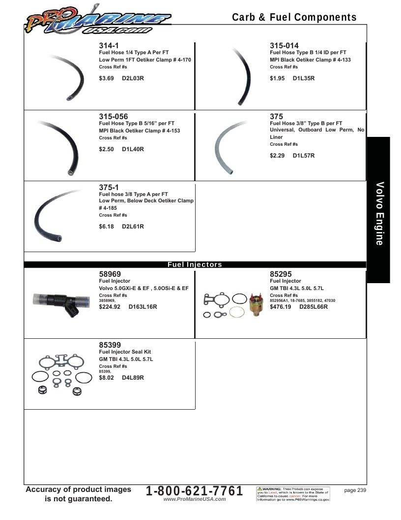 Pro Marine USA Inboard and Sterndrive Parts Catalog Weekly Ad January 1 - December 31, 2026