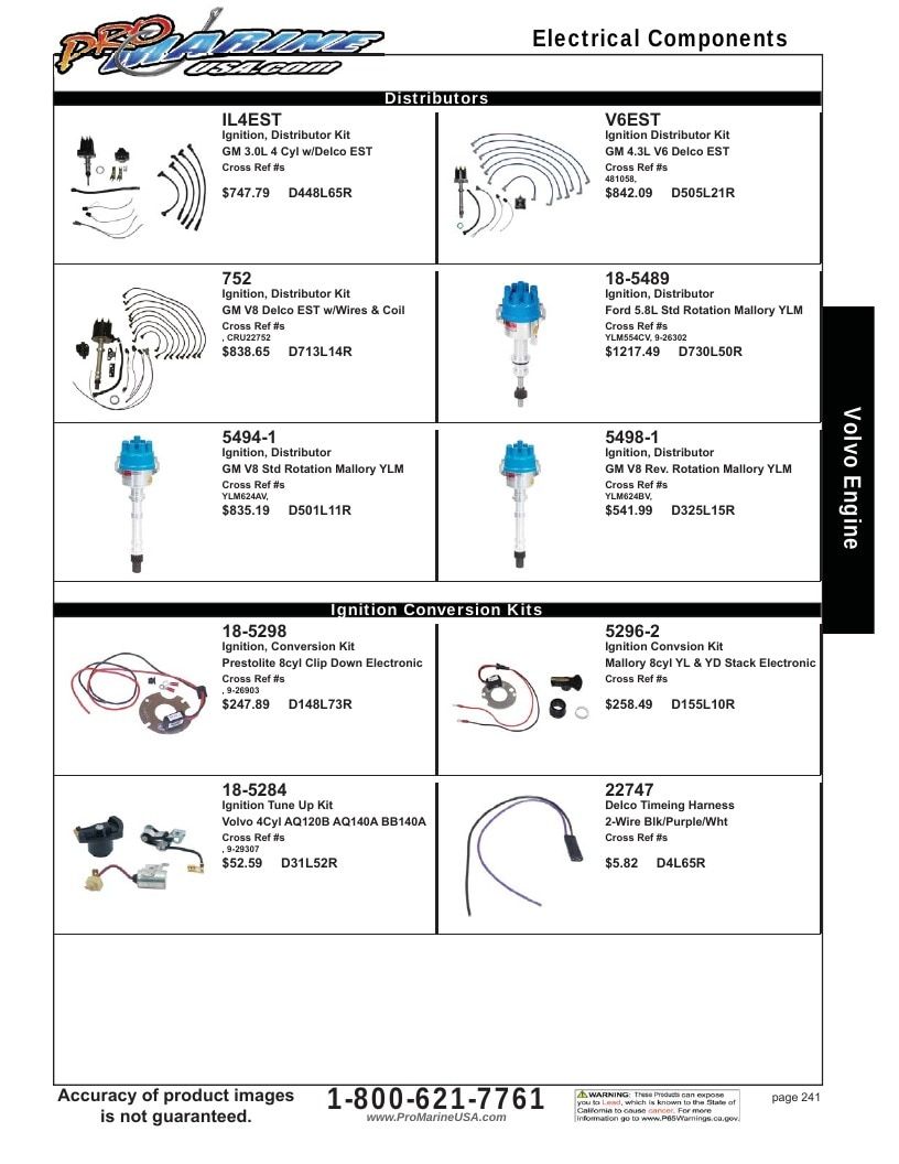 Pro Marine USA Inboard and Sterndrive Parts Catalog Weekly Ad January 1 - December 31, 2026