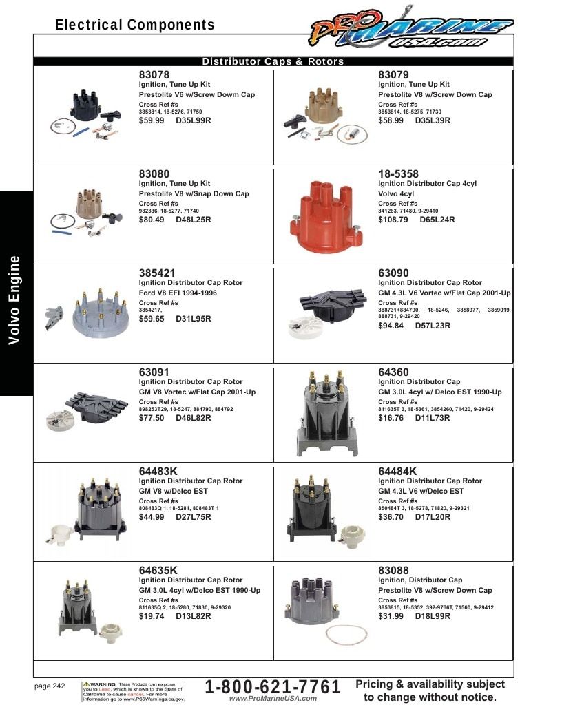 Pro Marine USA Inboard and Sterndrive Parts Catalog Weekly Ad January 1 - December 31, 2026