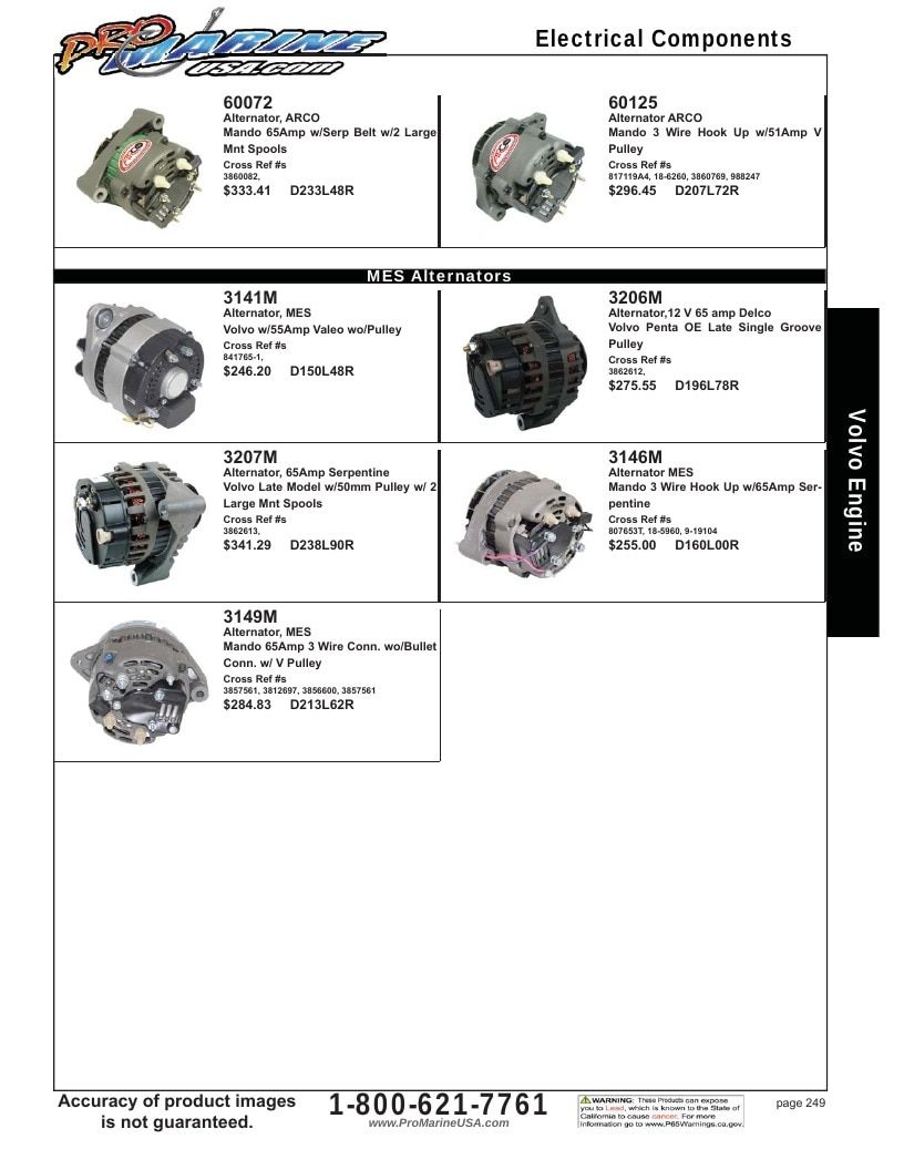 Pro Marine USA Inboard and Sterndrive Parts Catalog Weekly Ad January 1 - December 31, 2026