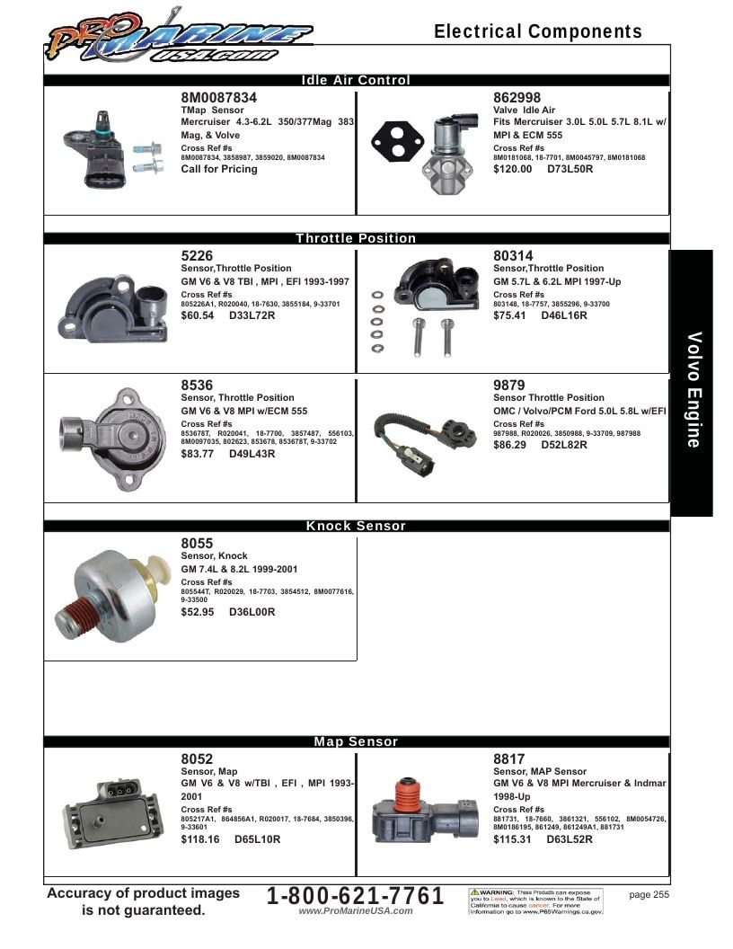 Pro Marine USA Inboard and Sterndrive Parts Catalog Weekly Ad January 1 - December 31, 2026