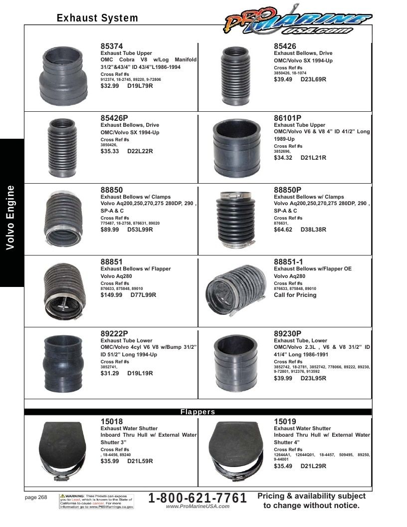 Pro Marine USA Inboard and Sterndrive Parts Catalog Weekly Ad January 1 - December 31, 2026