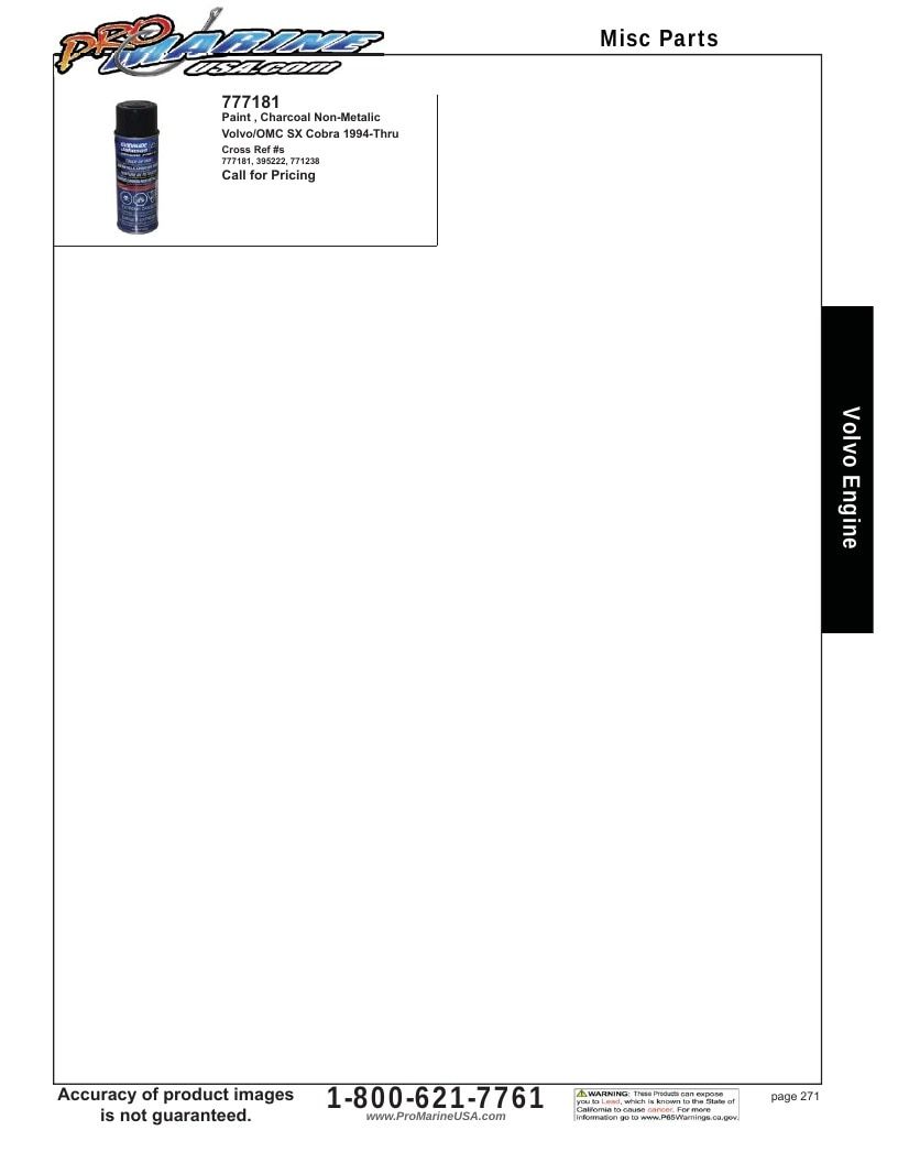 Pro Marine USA Inboard and Sterndrive Parts Catalog Weekly Ad January 1 - December 31, 2026