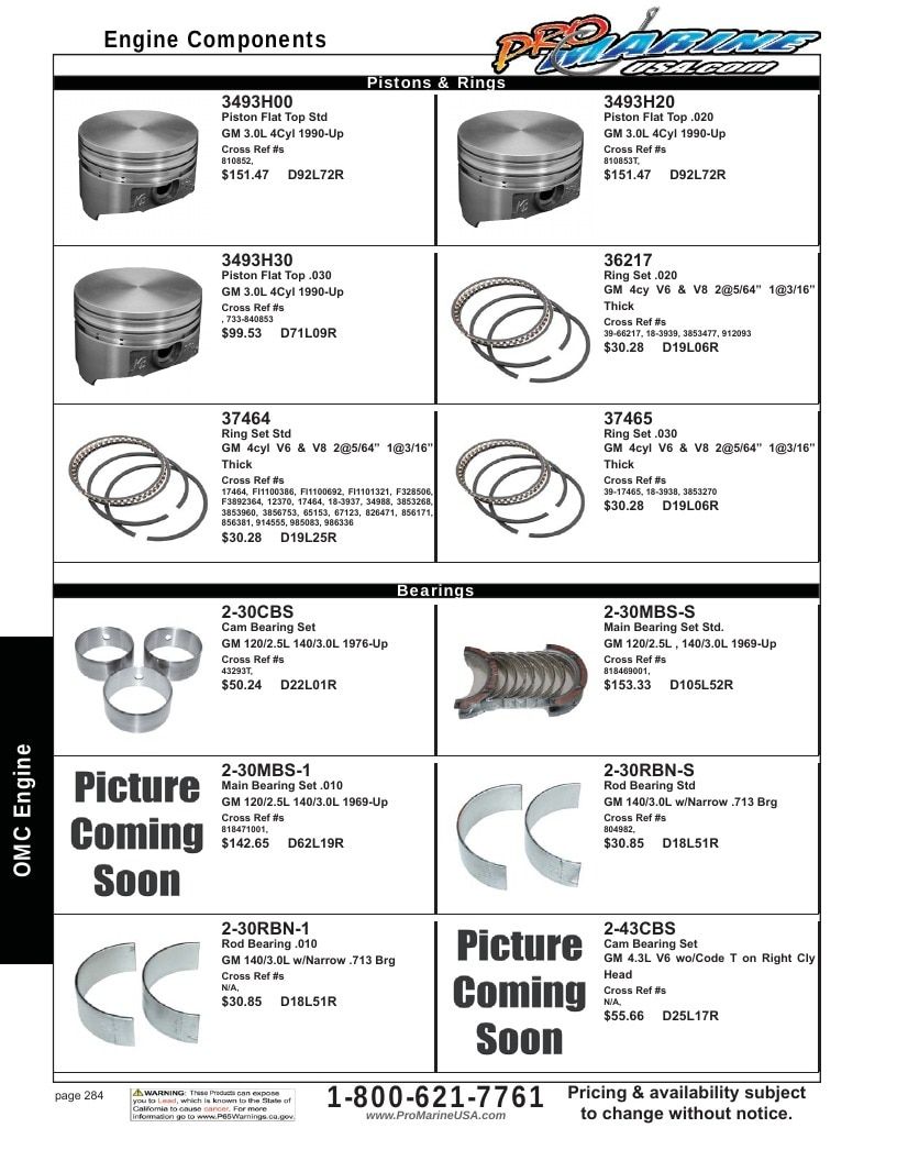 Pro Marine USA Inboard and Sterndrive Parts Catalog Weekly Ad January 1 - December 31, 2026