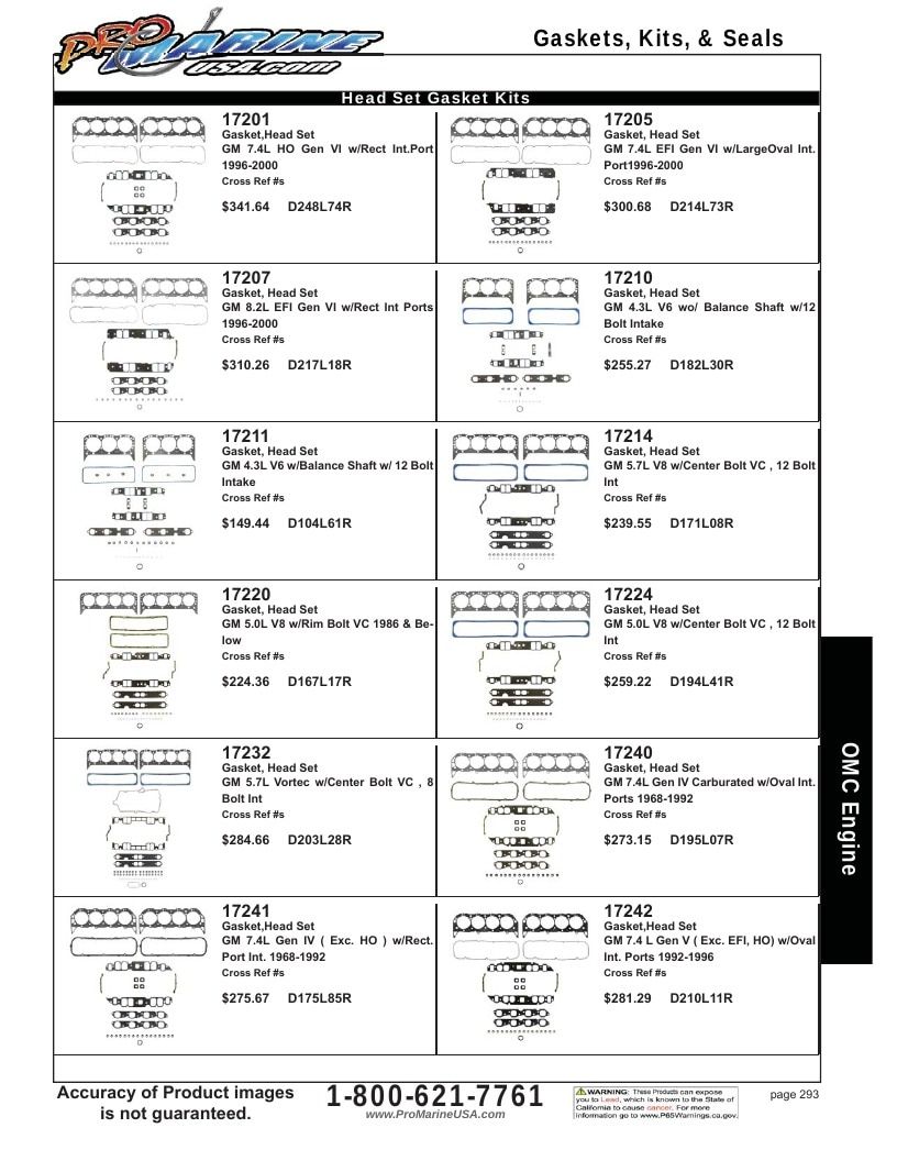 Pro Marine USA Inboard and Sterndrive Parts Catalog Weekly Ad January 1 - December 31, 2026