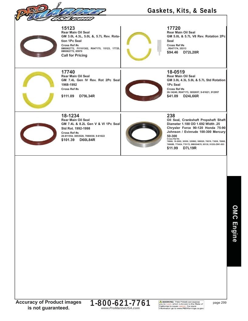Pro Marine USA Inboard and Sterndrive Parts Catalog Weekly Ad January 1 - December 31, 2026