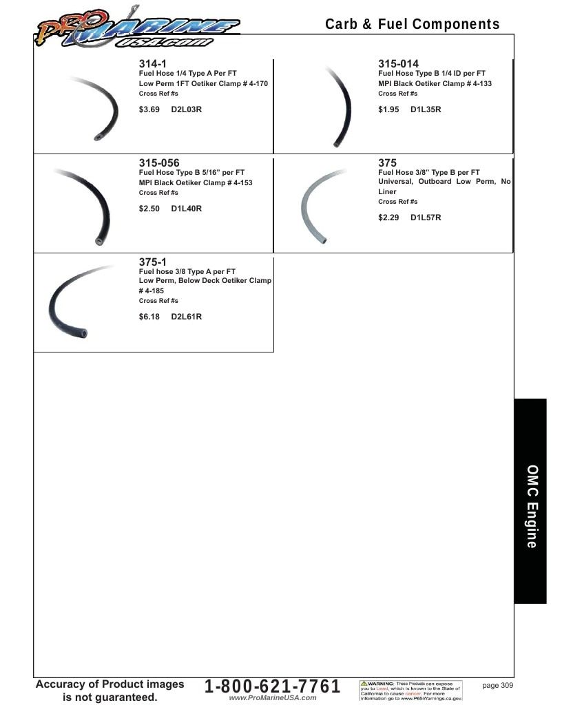 Pro Marine USA Inboard and Sterndrive Parts Catalog Weekly Ad January 1 - December 31, 2026