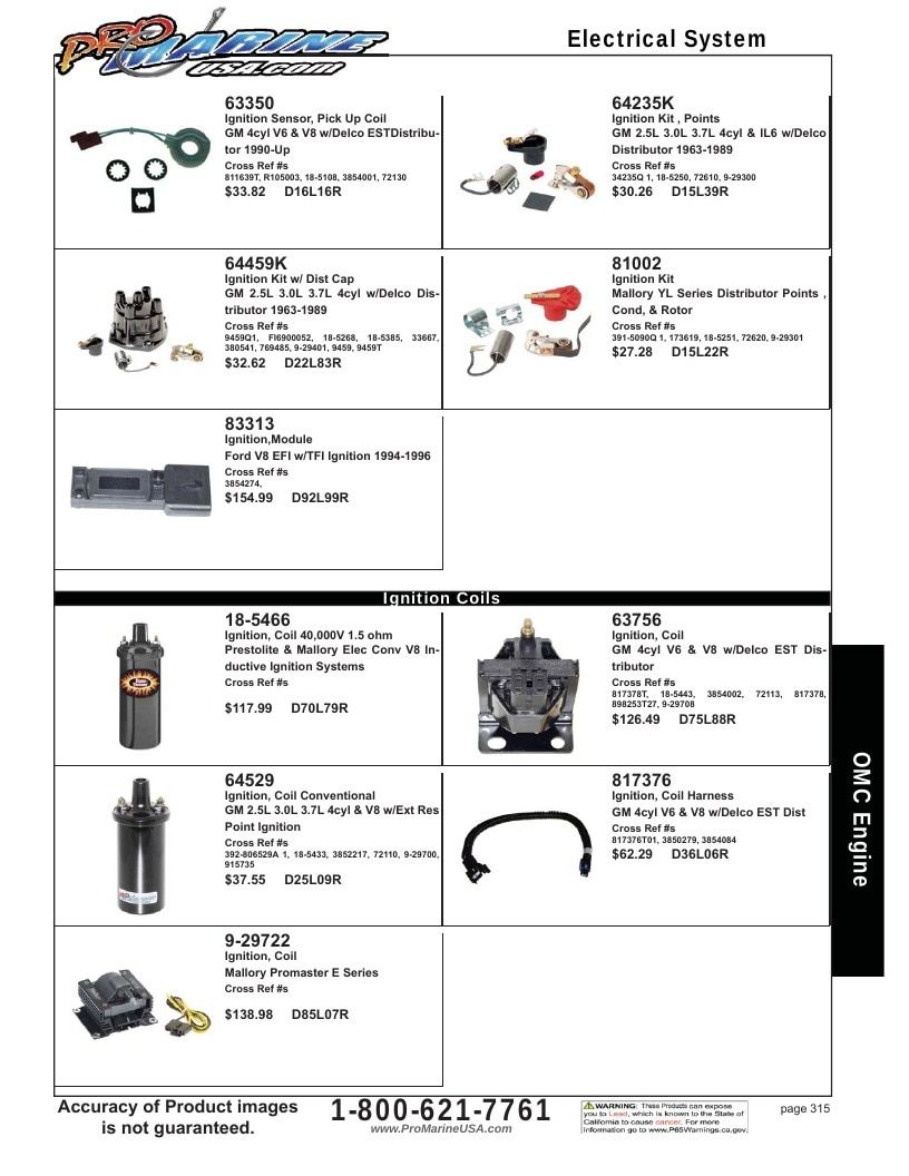 Pro Marine USA Inboard and Sterndrive Parts Catalog Weekly Ad January 1 - December 31, 2026