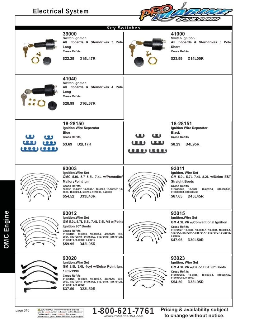 Pro Marine USA Inboard and Sterndrive Parts Catalog Weekly Ad January 1 - December 31, 2026