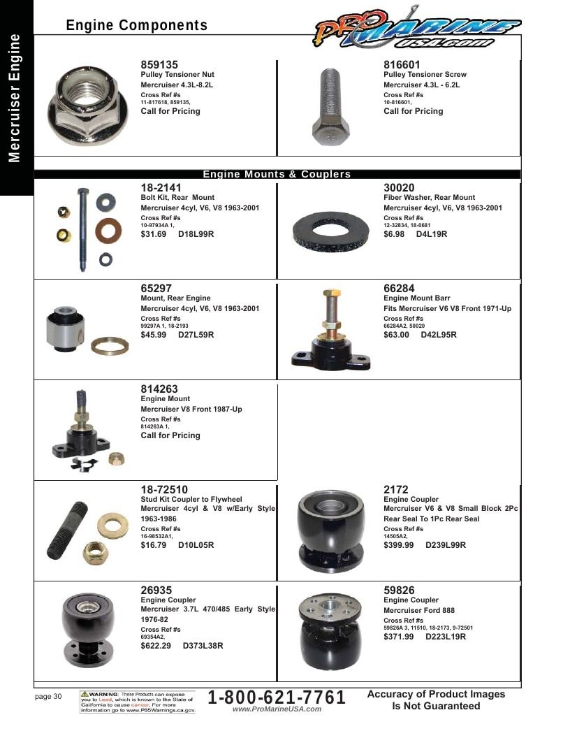 Pro Marine USA Inboard and Sterndrive Parts Catalog Weekly Ad January 1 - December 31, 2026