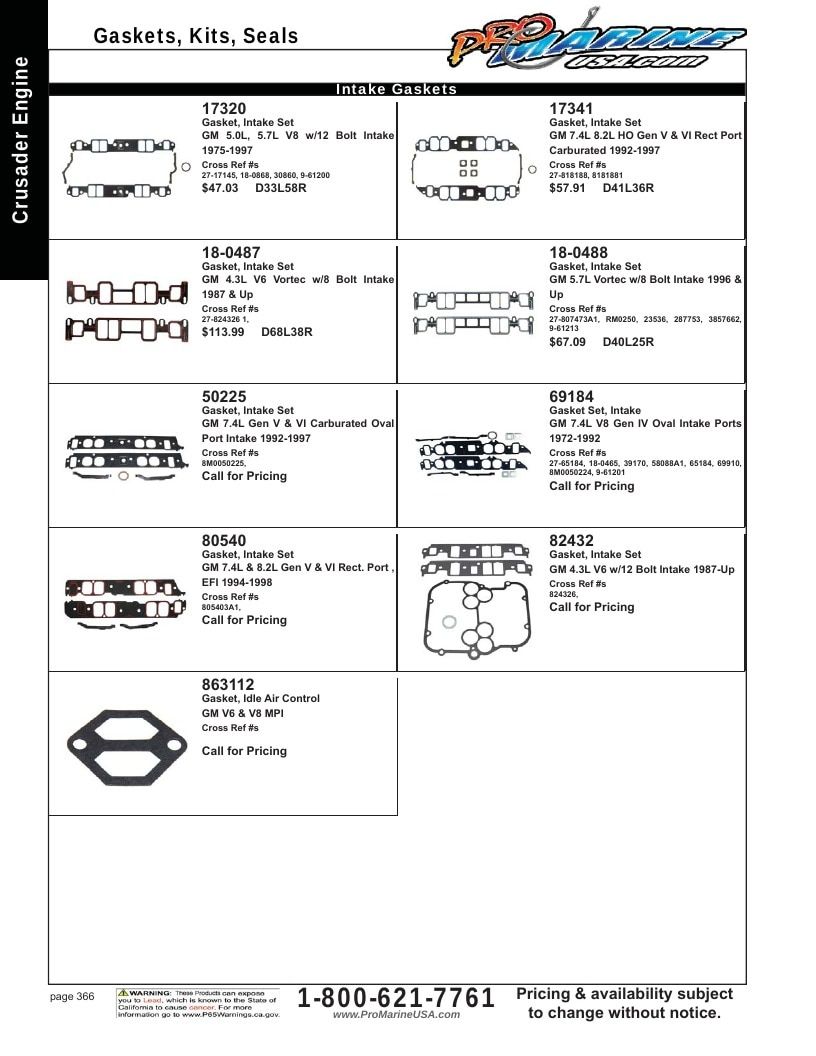Pro Marine USA Inboard and Sterndrive Parts Catalog Weekly Ad January 1 - December 31, 2026