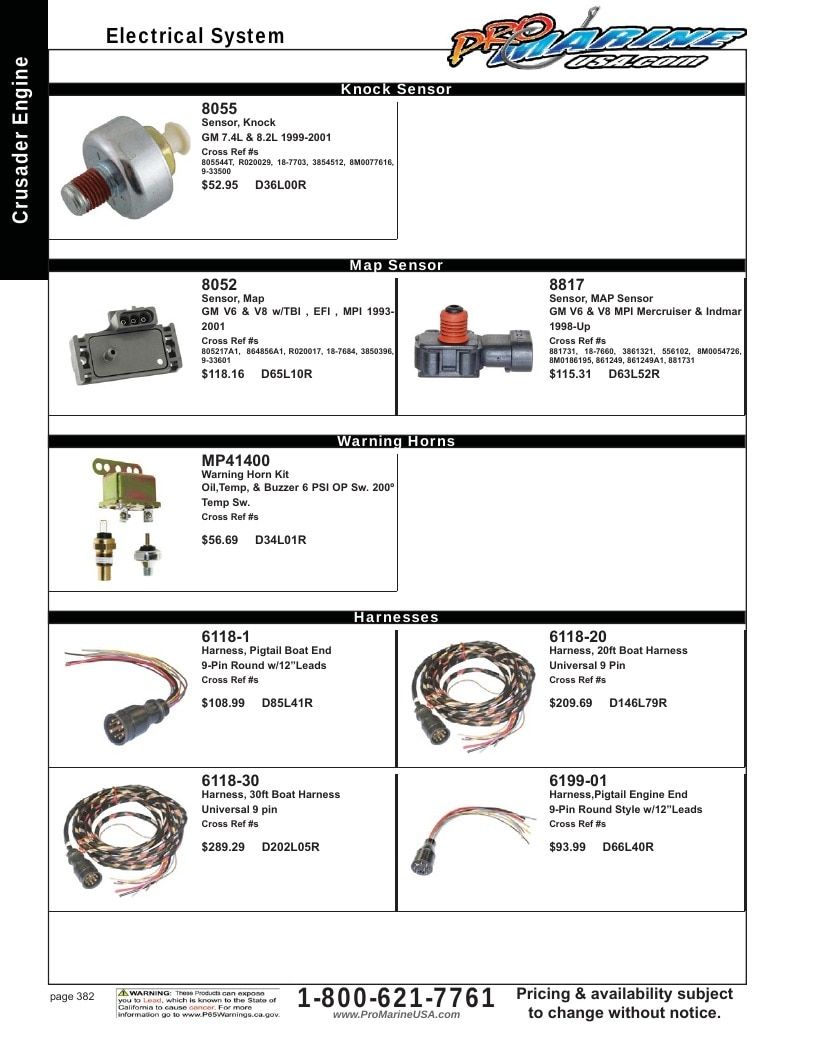 Pro Marine USA Inboard and Sterndrive Parts Catalog Weekly Ad January 1 - December 31, 2026
