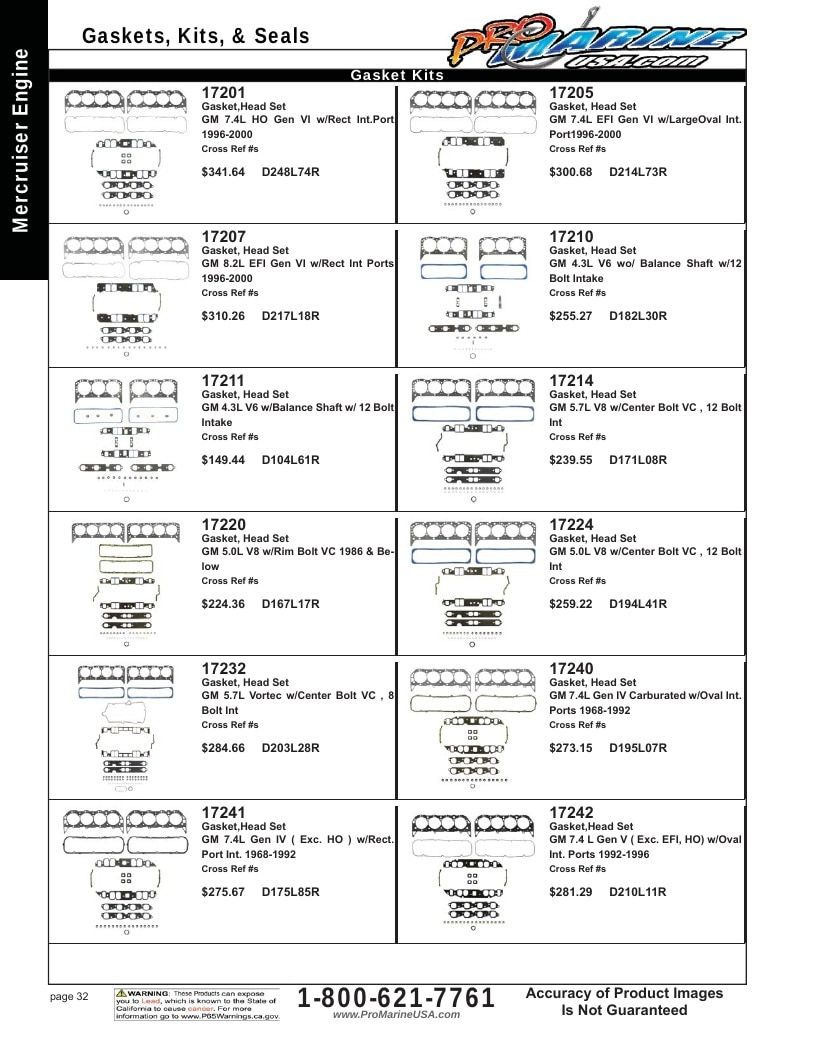 Pro Marine USA Inboard and Sterndrive Parts Catalog Weekly Ad January 1 - December 31, 2026