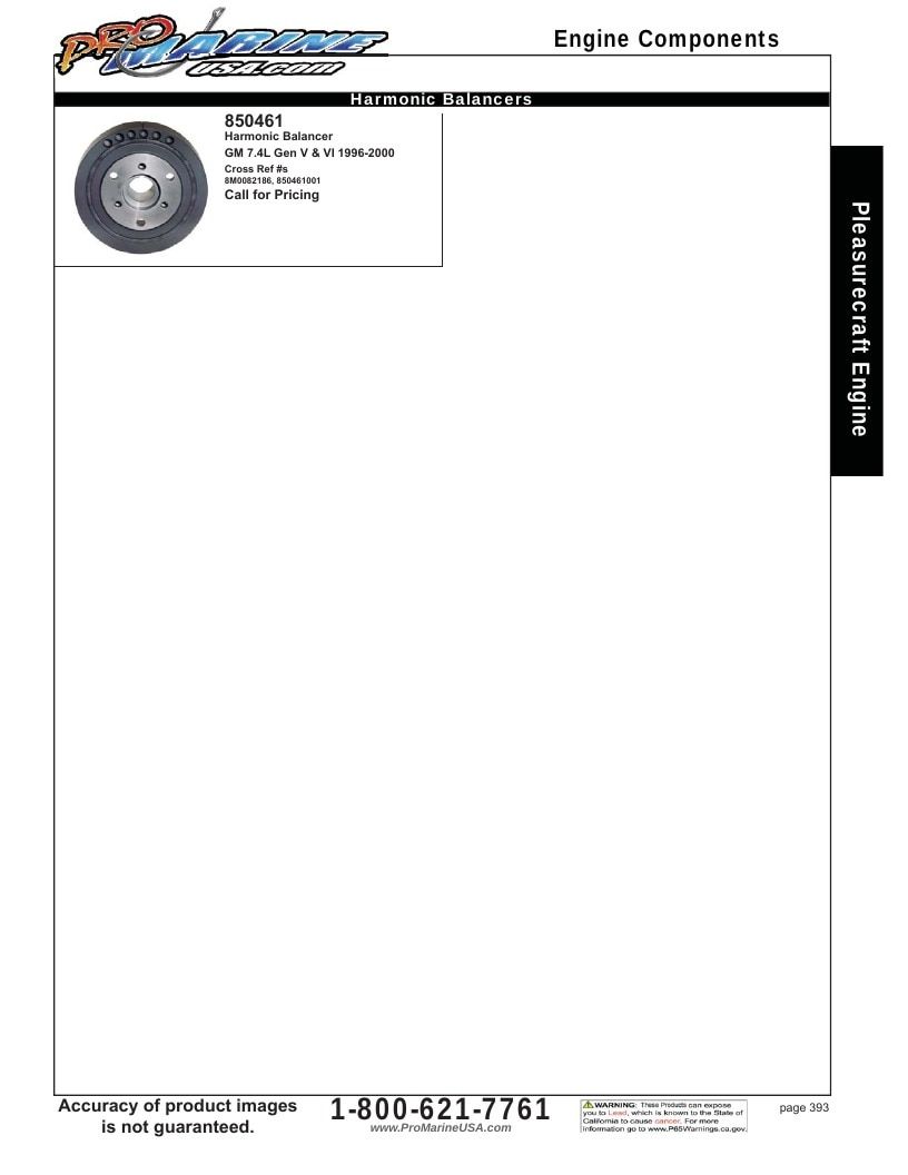 Pro Marine USA Inboard and Sterndrive Parts Catalog Weekly Ad January 1 - December 31, 2026