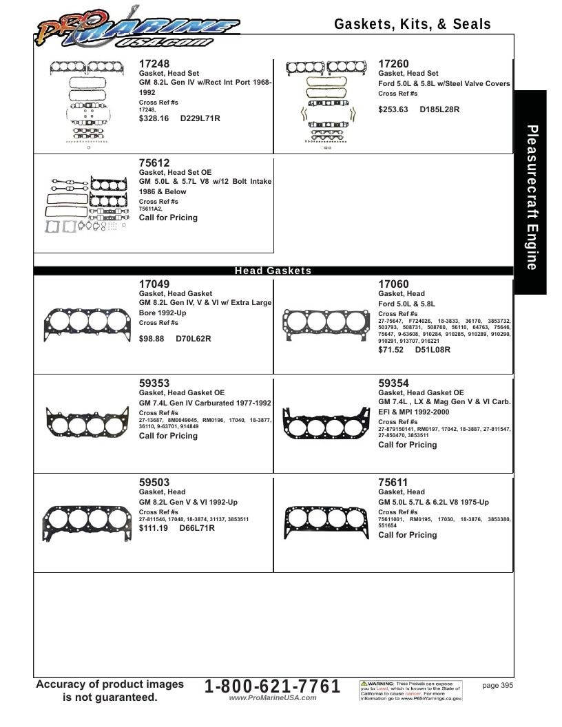 Pro Marine USA Inboard and Sterndrive Parts Catalog Weekly Ad January 1 - December 31, 2026