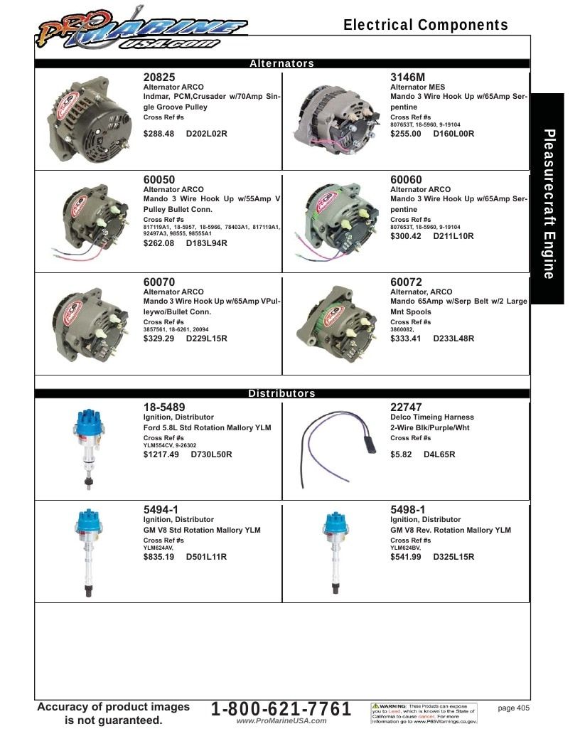 Pro Marine USA Inboard and Sterndrive Parts Catalog Weekly Ad January 1 - December 31, 2026