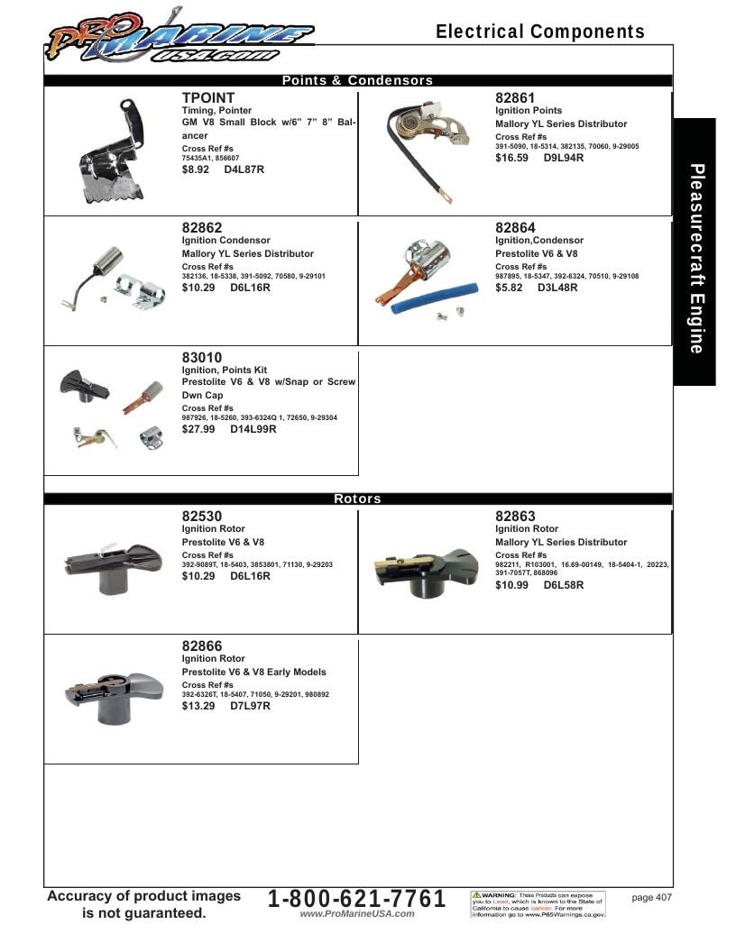 Pro Marine USA Inboard and Sterndrive Parts Catalog Weekly Ad January 1 - December 31, 2026
