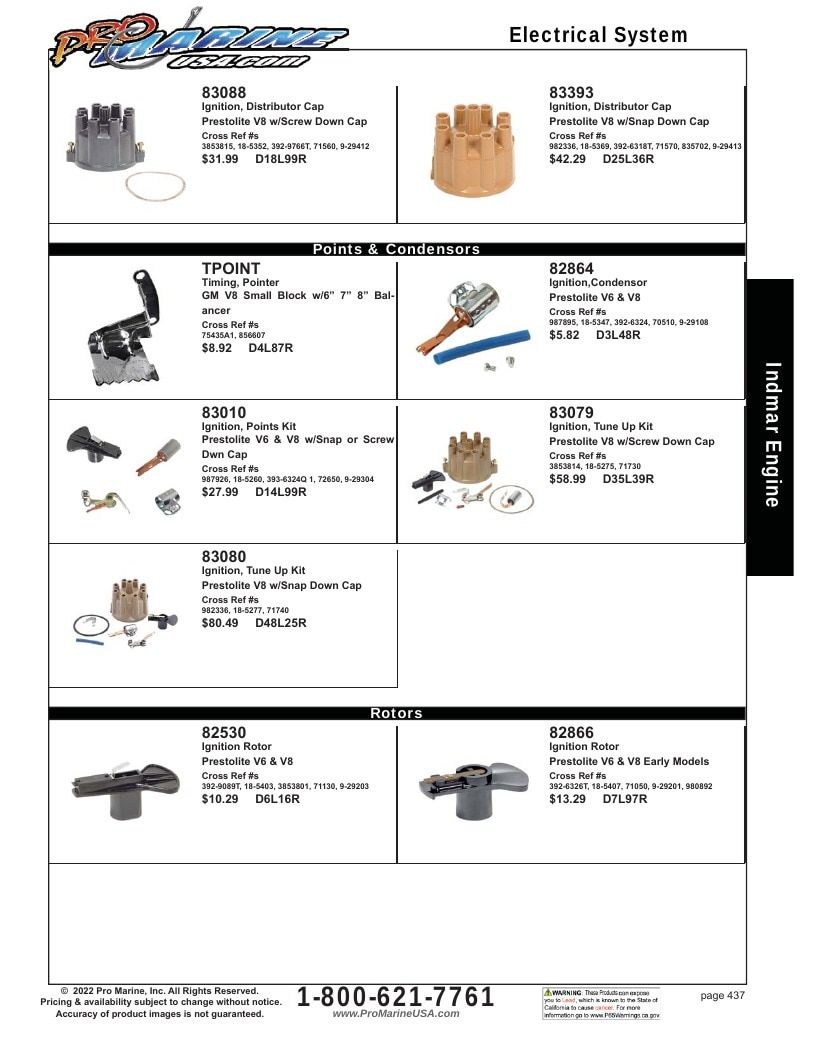 Pro Marine USA Inboard and Sterndrive Parts Catalog Weekly Ad January 1 - December 31, 2026