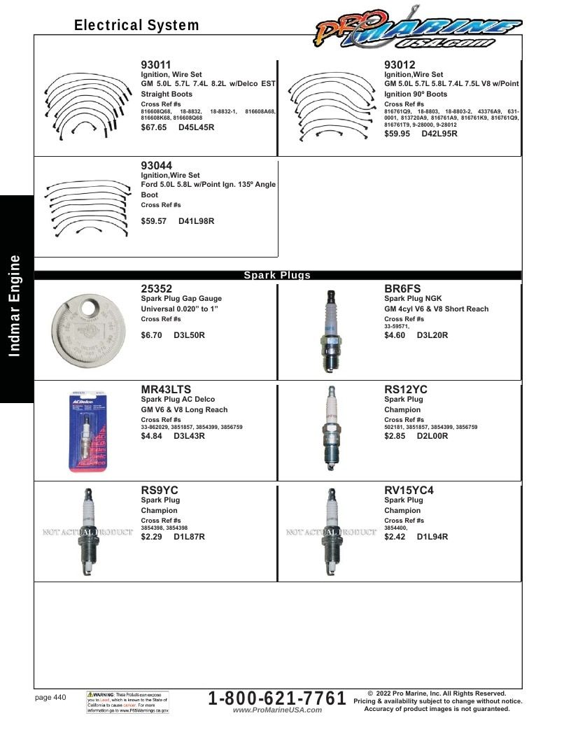 Pro Marine USA Inboard and Sterndrive Parts Catalog Weekly Ad January 1 - December 31, 2026
