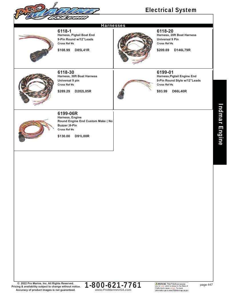 Pro Marine USA Inboard and Sterndrive Parts Catalog Weekly Ad January 1 - December 31, 2026