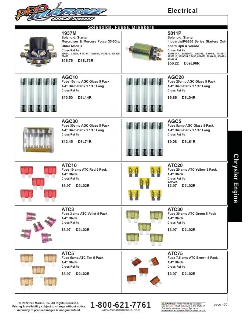 Pro Marine USA Inboard and Sterndrive Parts Catalog Weekly Ad January 1 - December 31, 2026