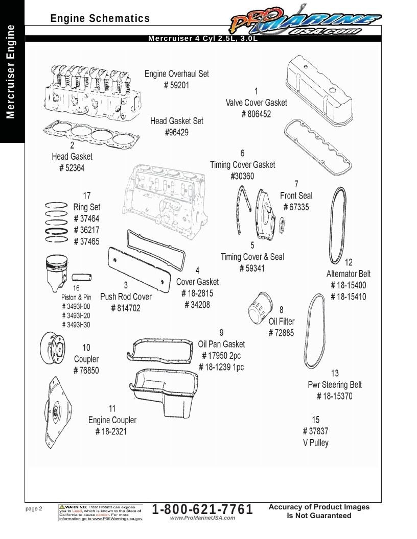 Pro Marine USA Inboard and Sterndrive Parts Catalog Weekly Ad January 1 - December 31, 2026