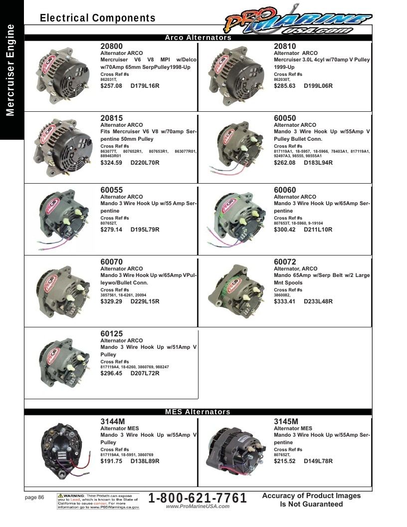 Pro Marine USA Inboard and Sterndrive Parts Catalog Weekly Ad January 1 - December 31, 2026