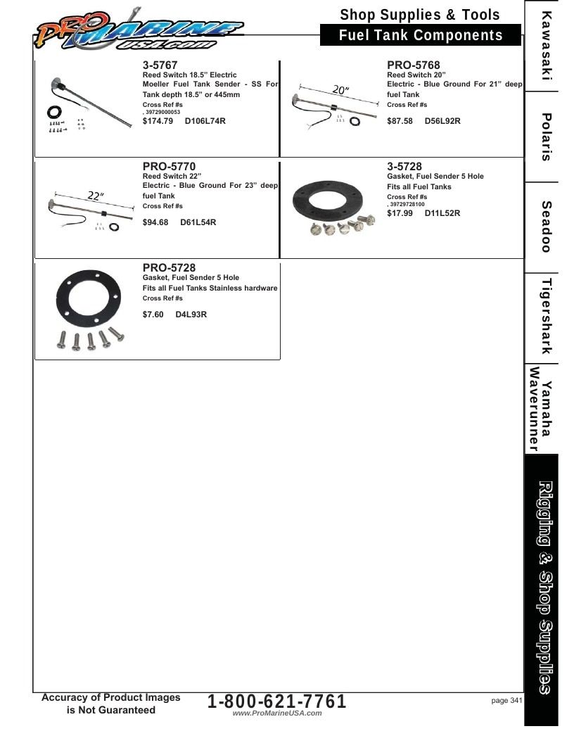 Pro Marine USA Personal Watercraft Parts Catalog Weekly Ad January 1 - December 31, 2026