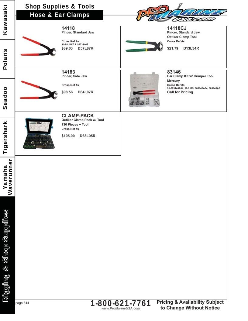 Pro Marine USA Personal Watercraft Parts Catalog Weekly Ad January 1 - December 31, 2026