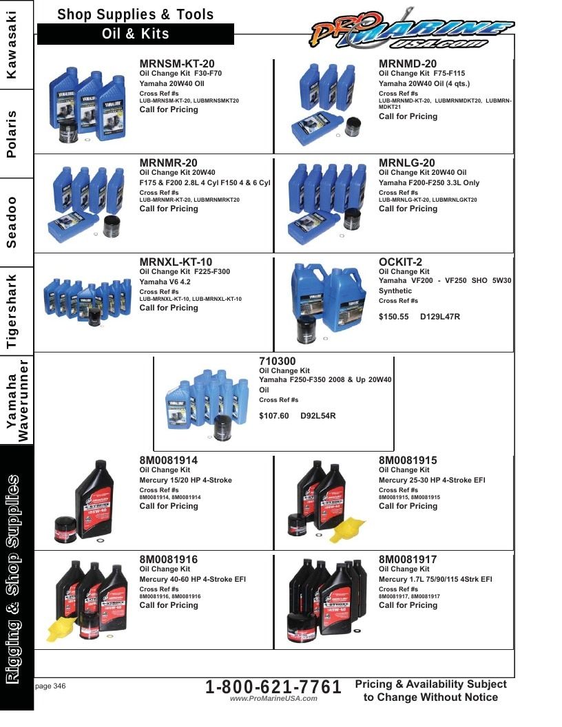 Pro Marine USA Personal Watercraft Parts Catalog Weekly Ad January 1 - December 31, 2026