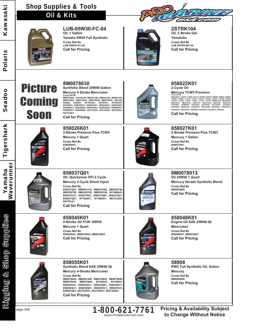 Pro Marine USA Personal Watercraft Parts Catalog Weekly Ad January 1 - December 31, 2026