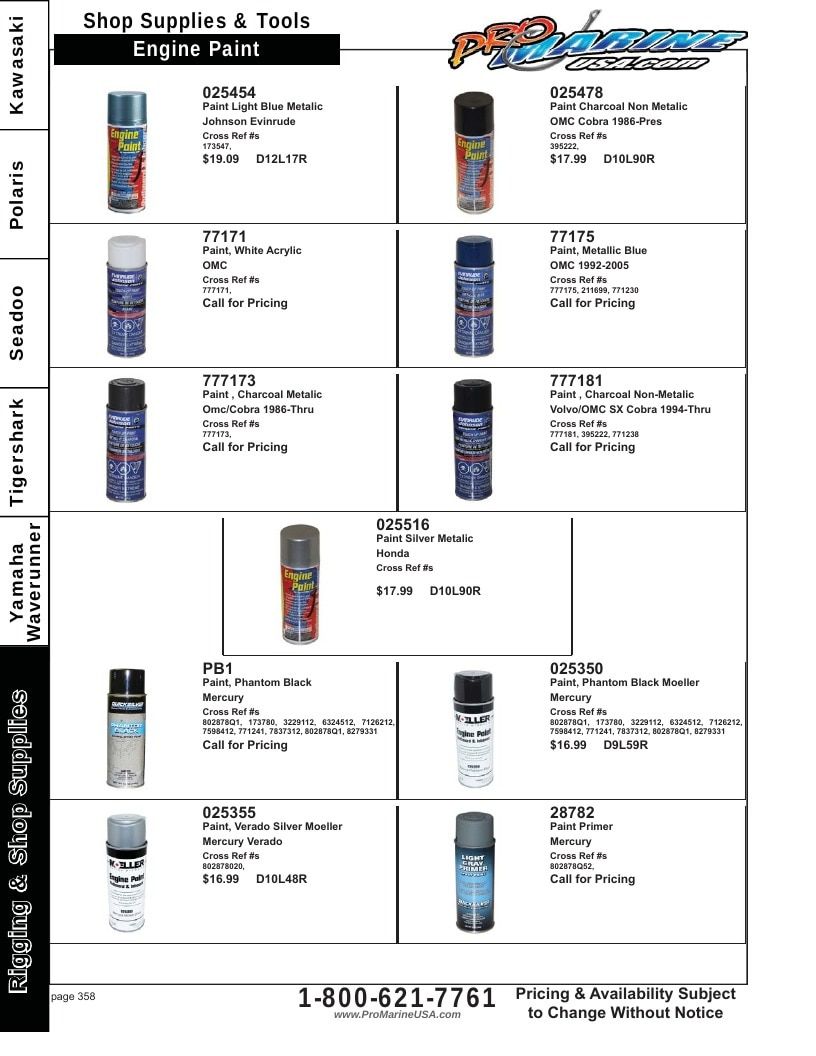 Pro Marine USA Personal Watercraft Parts Catalog Weekly Ad January 1 - December 31, 2026