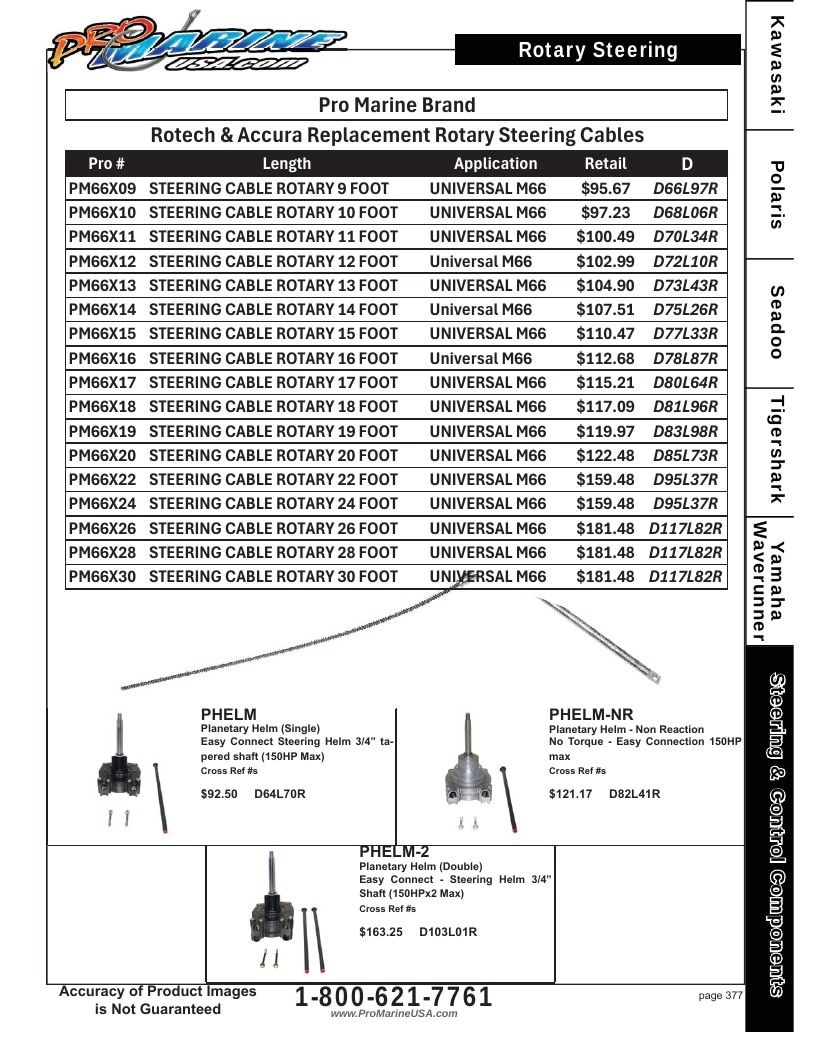 Pro Marine USA Personal Watercraft Parts Catalog Weekly Ad January 1 - December 31, 2026