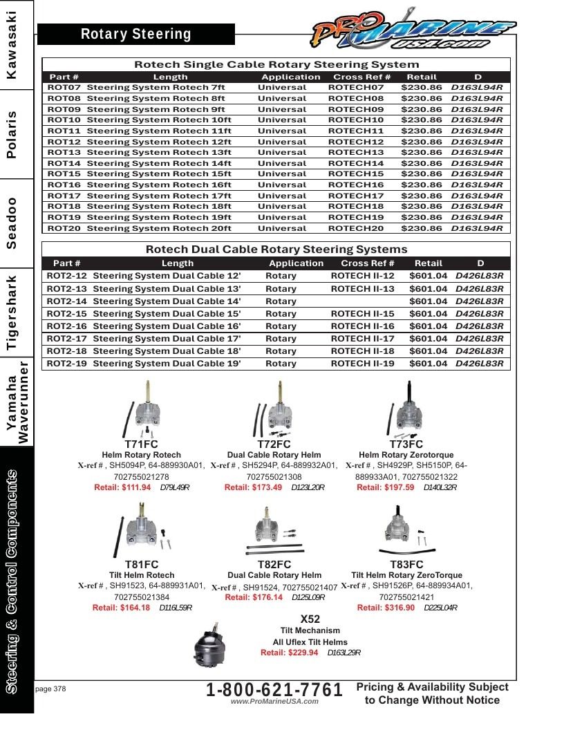 Pro Marine USA Personal Watercraft Parts Catalog Weekly Ad January 1 - December 31, 2026