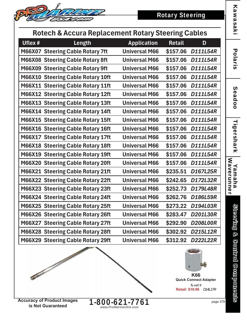 Pro Marine USA Personal Watercraft Parts Catalog Weekly Ad January 1 - December 31, 2026