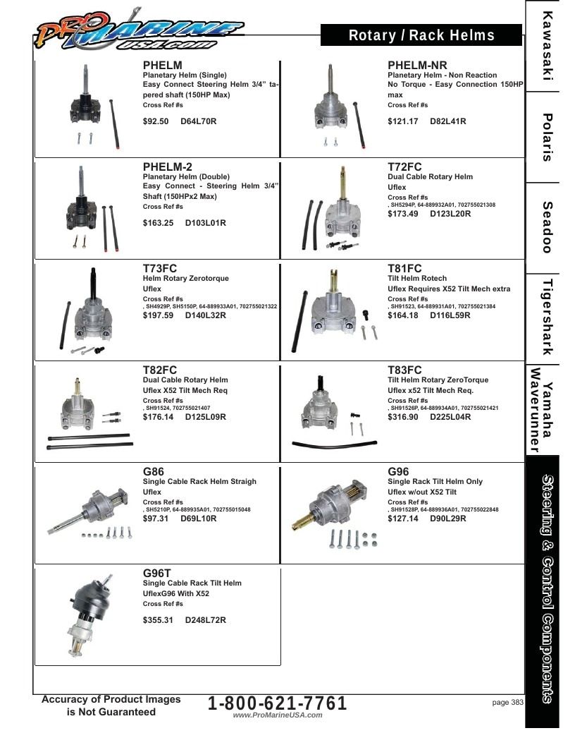 Pro Marine USA Personal Watercraft Parts Catalog Weekly Ad January 1 - December 31, 2026