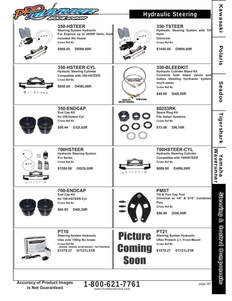 Pro Marine USA Personal Watercraft Parts Catalog Weekly Ad January 1 - December 31, 2026