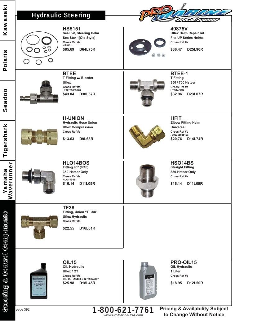 Pro Marine USA Personal Watercraft Parts Catalog Weekly Ad January 1 - December 31, 2026