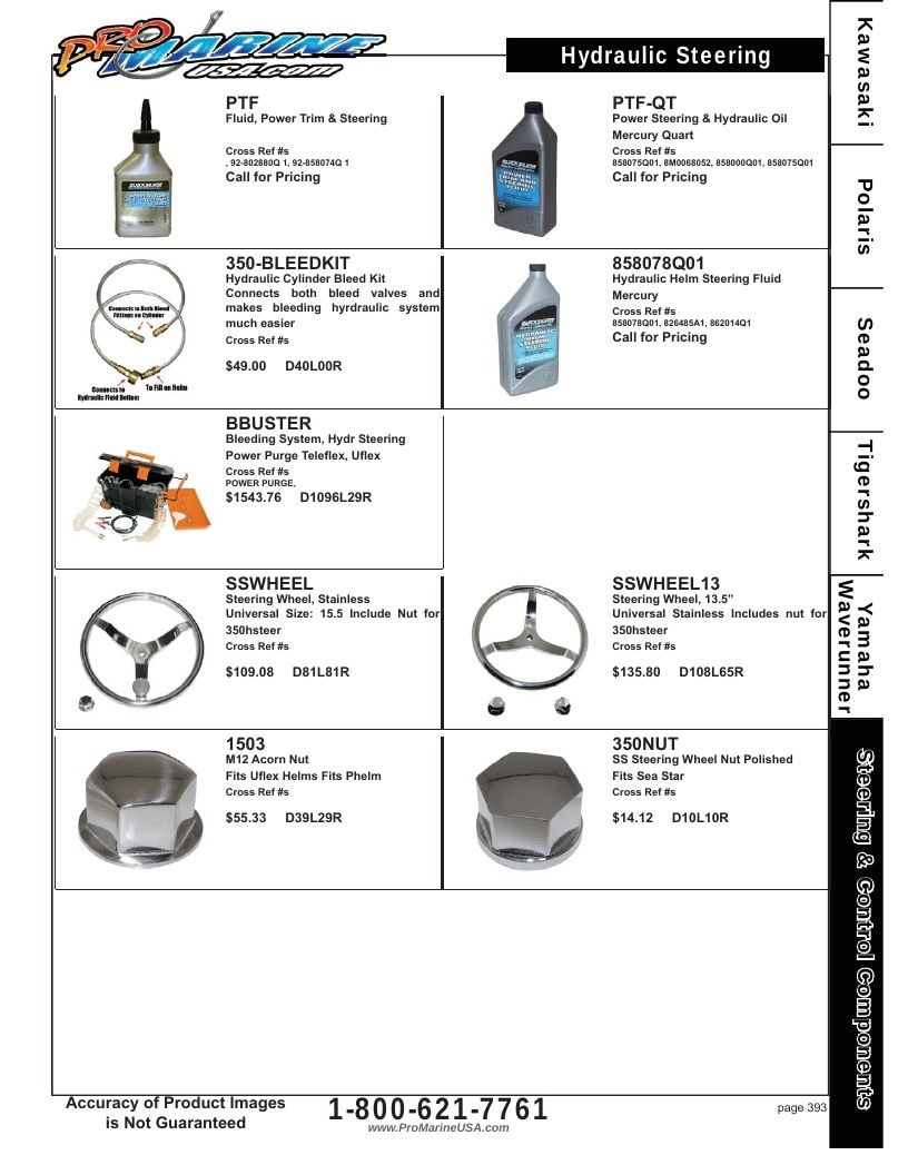 Pro Marine USA Personal Watercraft Parts Catalog Weekly Ad January 1 - December 31, 2026